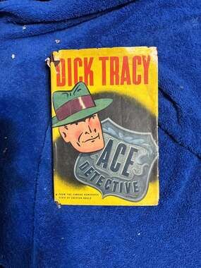 Dick Tracy: Ace Detective (1943) by Chester Gould - Whitman Publishing Hardcover
